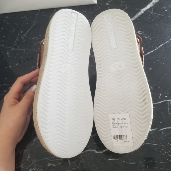 Prada Calzature Donna Sandals Size 37 - Picture 4 of 6